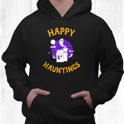 Halloween Happy Hauntings Haunted House Shirt