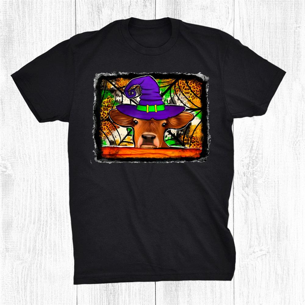 Halloween Heifer Cows Lover Dairy Cow Farming Farm Animals Shirt