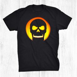 Halloween Jack O Lantern Pumpkin Skull Costume Shirt