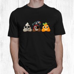 Halloween Poop Funny Halloween Pooping Costume Shirt