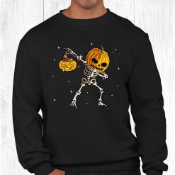 Halloween Skeleton Pumpkin Shirt