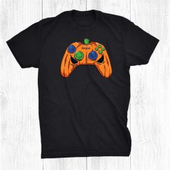 Halloween Video Games Pumpkin Gamepad Gamers Costume Shirt
