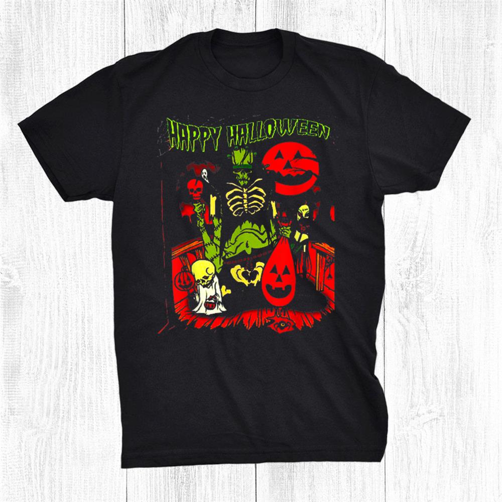 Happy Halloween Day Gift Halloween For Men Halloween Friend Shirt