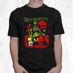 Happy Halloween Day Gift Halloween For Men Halloween Friend Shirt