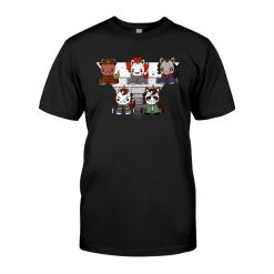 Horror Movie Cute Unicorn Halloween Shirt