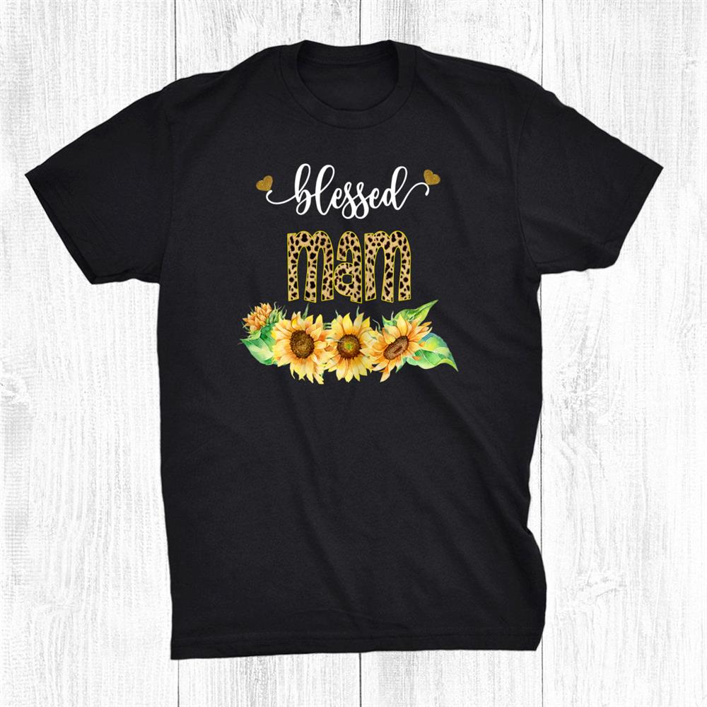 In A World Full Of Grandmas Be A Mam Halloween Fall Shirt