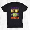 Kids Daddys Little Monster Funny Halloween Shirt