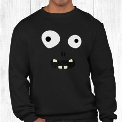 Monster Face Halloween Scary Cute Costume Idea Shirt