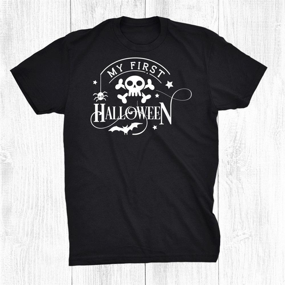 My First Halloween Theme Party Costume Happy Halloween Shirt