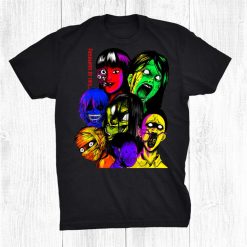Psychedelic Trippy Social Media Funny Psychedelic Halloween Shirt