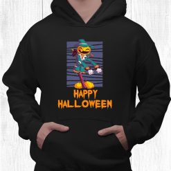 Scary Evil Pumpkin Scarecrow Spooky Halloween Funny Shirt