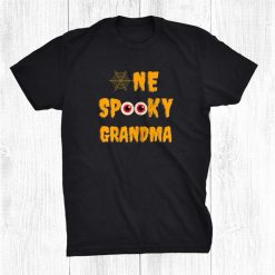 Scary Halloween One Spooky Grandma Family Matching Shirt