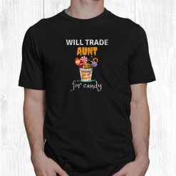 Scary Halloween Will Trade Aunt Family Matching Shirt
