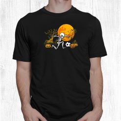 Soccer Skeleton Halloween Boys Soccer Player Halloween Shirt