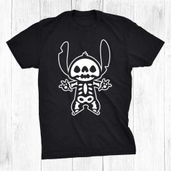 Stitch Halloween Skeleton Shirt