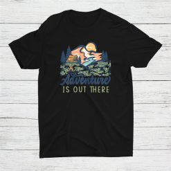 Adventure Outdoor Camping Tents Rivers And Sunsets Shirt