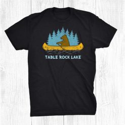 Bear Lake Lake Bear Canoe Outdoor Hiking Camping Retro Shirt