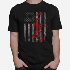 Bow Hunting Flag Archery Shirt