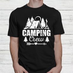 Camping Crew Family Outdoor Sunset Summer Shirt