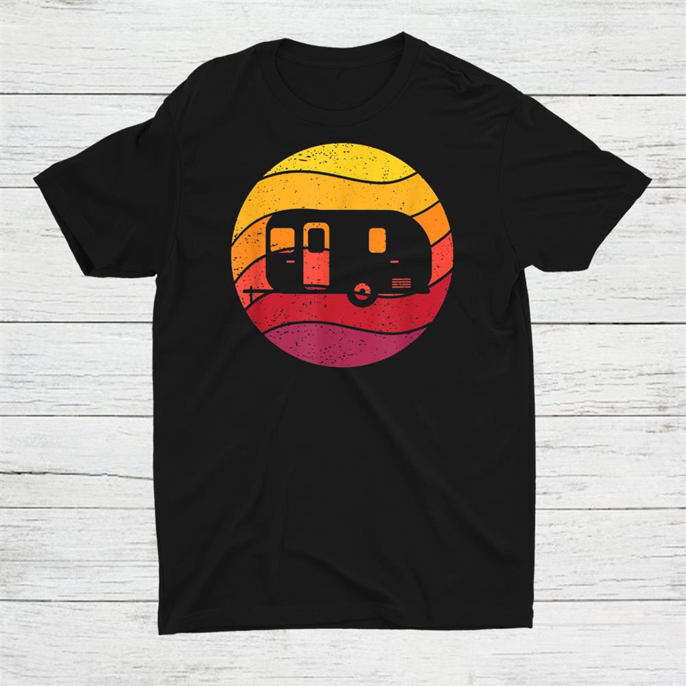 Camping Retro Style Shirt
