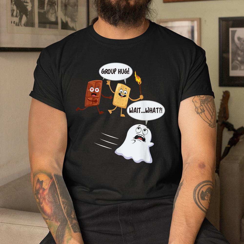 Camping Smores Smores Marshmallow Ghost Halloween Shirt