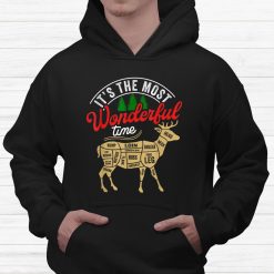 Christmas Hunting Its The Most Wonderful Time Deer Hunting Shirt
