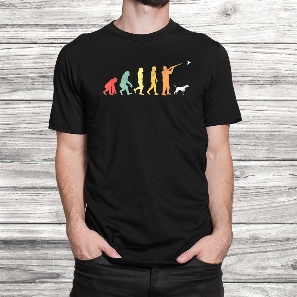 Duck Hunter Retro Vintage Evolution Duck Hunting Lover Shirt
