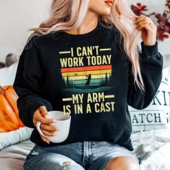 Funny Fishin Fisherman Arm Cast Fish Hunting Shirt