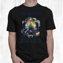 Go Outside Worst Case Scenario A Bear Camping Shirt