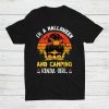 Halloween Girl Halloween Camping Queen Of Halloween Shirt