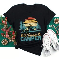 Happy Camper Matching Camping Crew Shirt