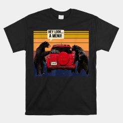Hey Look A Menu Camping Camper Shirt