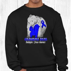 Huntingtons Disease Awareness Grandma Support Ribbon Shirt