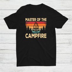 Master Of The Campfire Camper Outdoorlife Camping Shirt