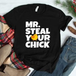 Mr Steal Your Chick Easter Chicken Boys Egg Hunting Shirt