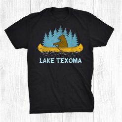 Norris Lake Lake Bear Canoe Outdoor Hiking Camping Retro Shirt