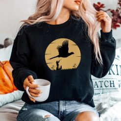 Pheasant Hunting Sunset Pheasant Hunt Upland Birds Hunter Shirt