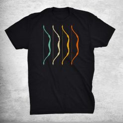 Recurve Bow Vintage Hunting Retro Archery Shirt