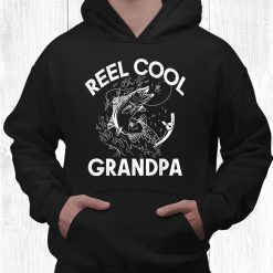 Reel Cool Grandpa Angling Hunting Fishing Shirt