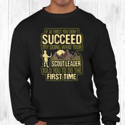 Scout Leader Shirt Cub Camping Boy Hiking Scouting Shirt