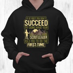 Scout Leader Shirt Cub Camping Boy Hiking Scouting Shirt