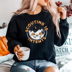 Scouting Is Intents Scout Funny Camping Shirt