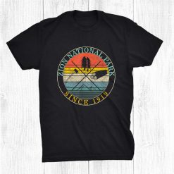 Zion National Park Outdoor Wildlife Trip Camping Souvenir Shirt