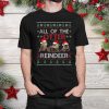 All Of Otter Reindeer Christmas Shirt
