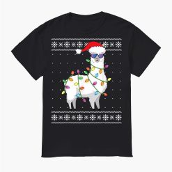 Alpaca Christmas Tree Shirt Ugly Christmas Shirt