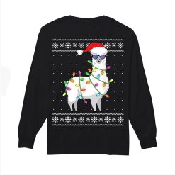 Alpaca Christmas Tree Shirt Ugly Christmas Shirt