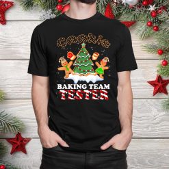 Cookie Baking Team Tester Gingerbread Christmas Shirt