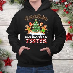 Cookie Baking Team Tester Gingerbread Christmas Shirt