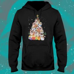 English Bulldogshirt Christmas Tree Is Made Up Of Bulldogs And Shirt