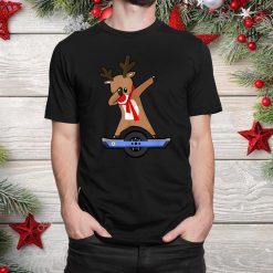Floating One Wheel Electric Skateboard Owner Christmas Shirt